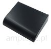 Footswitch box black 2x switch